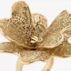 Bague corsage maxi Bague corsage en métal finition dorée