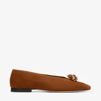 Ballerines Margot en daim beige