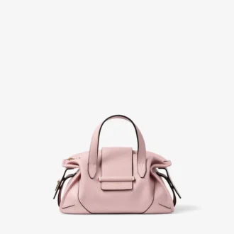 Bar Holdall Small Sac de voyage en cuir Rose Biker