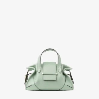 Bar Holdall Small Sac de voyage en cuir Verde Biker