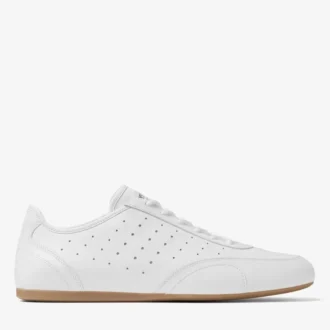 Baskets basses Sunny M en cuir blanc et gomme