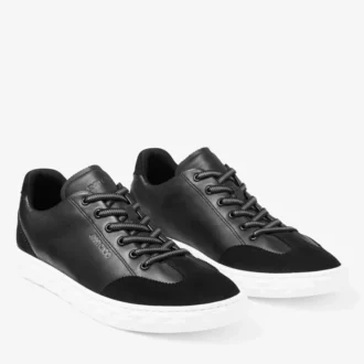Baskets Diamond Light Flex M en cuir noir
