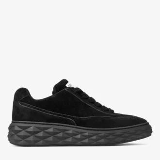 Baskets Diamond Maxi Retro M en daim velours noir