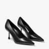 Escarpins Ixia 80 en cuir nappa noir