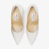 Escarpins Love 85 en satin ivoire