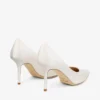 Escarpins Love 85 en satin ivoire