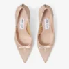 Escarpins Love Mesh 85 Macaron en satin avec tulle froncé