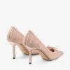 Escarpins Love Mesh 85 Macaron en satin avec tulle froncé