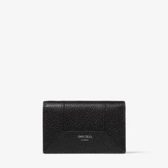 Porte-monnaie Diamond Nello M en cuir de veau grainé beige