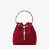 Sac Bon Bon en velours rouge rubis