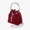 Sac Bon Bon en velours rouge rubis