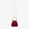 Sac Bon Bon en velours rouge rubis