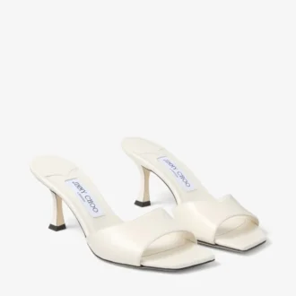 Sandales Skye 70 en cuir Latte